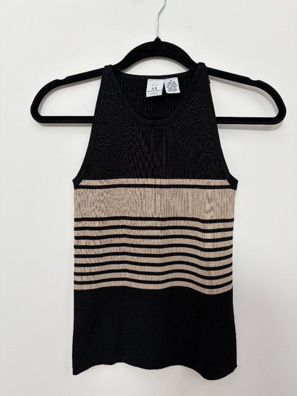 Vintage A|X Armani Exchange Striped Knitted Tank